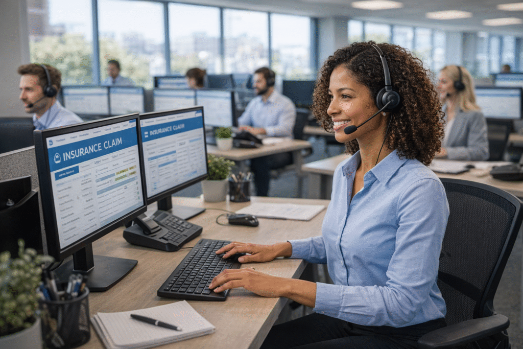 specialized insurance call center operations improve claim processing, enhance customer satisfaction, and ensure compliance